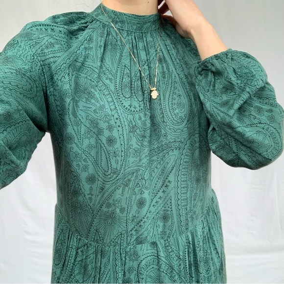 SOLD ❌ New Day boho maxi dress size XS green with boho pattern New with tags - Picture 4 of 16